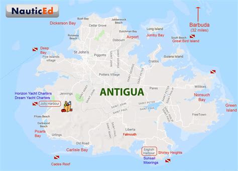 Sailing Vacation in Antigua - Sailing Blog by NauticEd