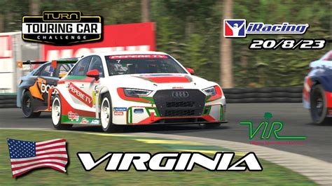 Touring Car Turn Racing Challenge Virginia Iracing 2023 Season 3