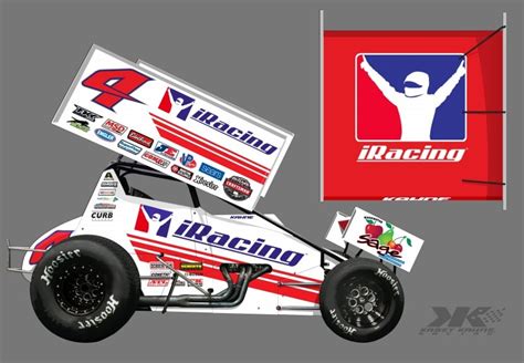 Kasey Kahne Iracing Dirt Sprint Car Sponsorship Sim Racing News