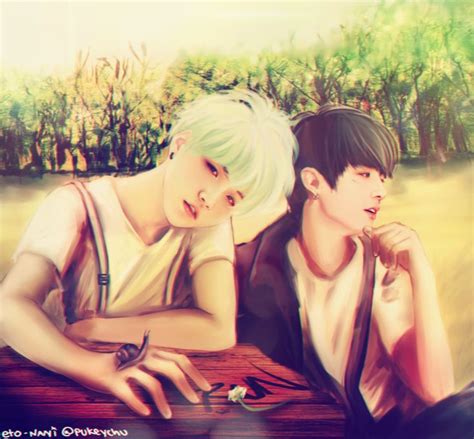 Sugakookie By Eto Nani On DeviantArt Fan Art Bts Fanart Kpop Fanart