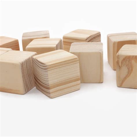 Wood Cube Etsy