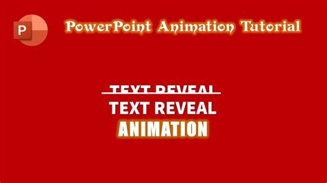 Text Reveal Animation In Powerpoint The Teacher