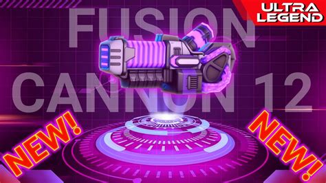 Fusion Cannon 12 New Weapon Worth It Or Not Mech Arena YouTube