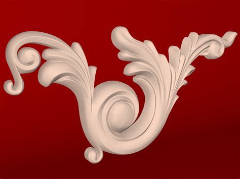 Ornamento Modelo 14 Modelo 3D 17 Stl Obj Free3D