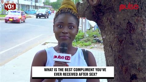 What Is The Best Compliment Youve Ever Received After Sex Vox Pop