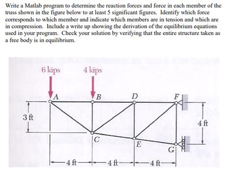 Solved Draw Freebody Diagram For Each Member And Chegg