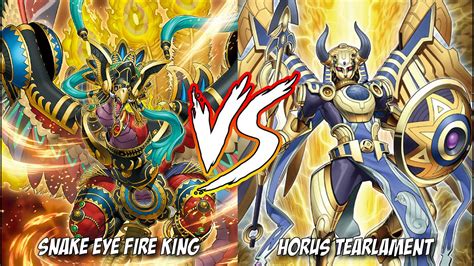 Yu Gi Oh Snake Eye Fire King Vs Horus Tearlament Locals Table