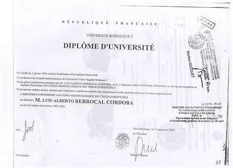 Titulos Y Certificaciones Academicas Dr Berrocal