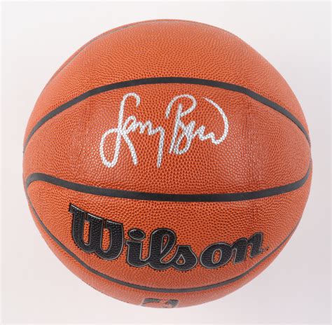 Larry Bird Signed Nba Basketball Beckett Pristine Auction