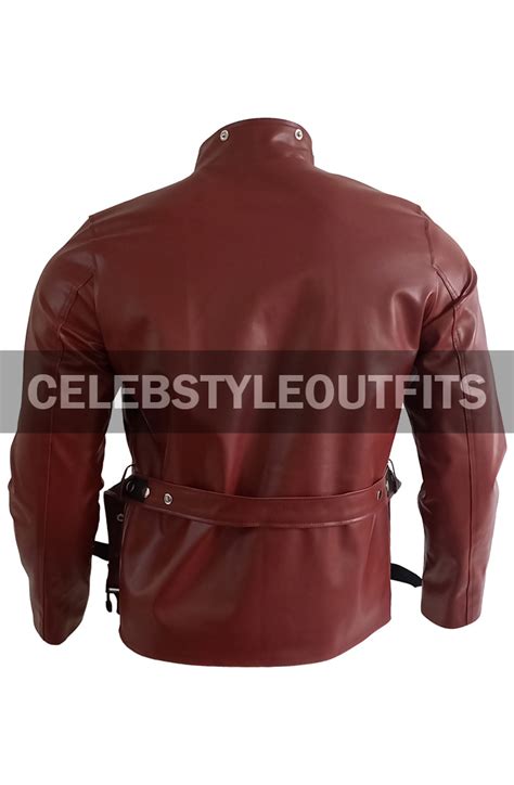 Daredevil Charlie Cox Matt Murdock Red Cosplay Leather Jacket