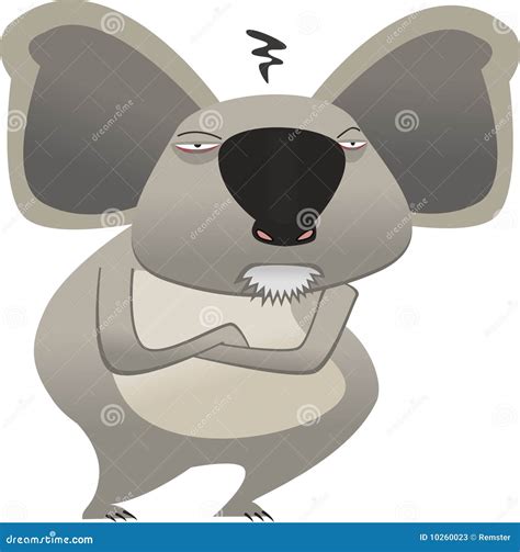 Koala Angry Emoji Koala Bear Evil Emotions Avatar Beast Aggressive