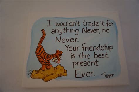 Classic Winnie the Pooh and Tigger hand painted 8x10 stretch canvas ...