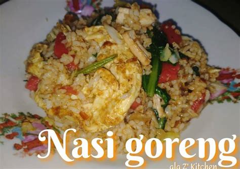 Resep Nasi Goreng Simple Oleh Zhafran S Kitchen Cookpad