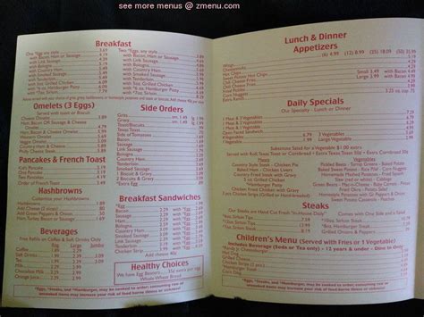 Online Menu Of Randys Restaurant Restaurant Lexington North Carolina