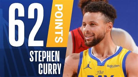 62 Points Steph Curry Scores Career High In Golden State Victory Over Trailblazers Eurweb