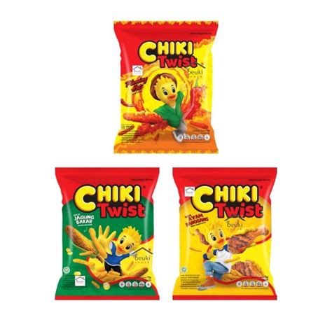 Chiki Twist Kemasan Besar Makanan Ringan Berbagai Varian Pilih Rasa 75