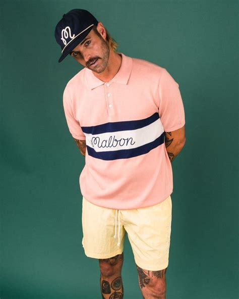 Malbon Legacy Collection Mens Golf Outfit Mens Golf Fashion Vintage