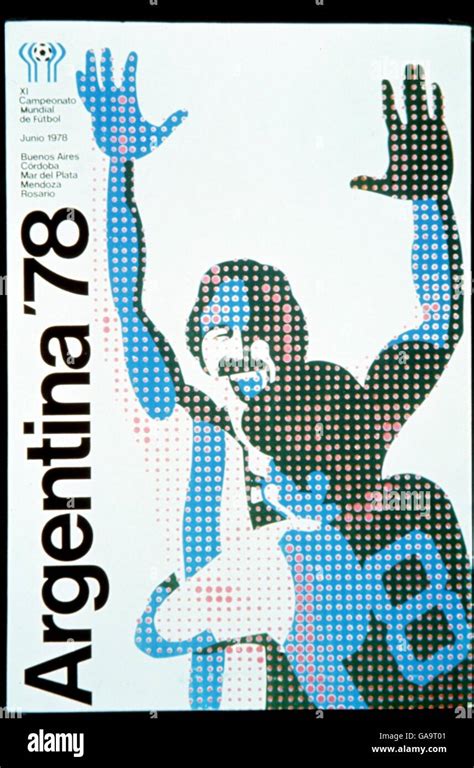 1978 world cup posters hi-res stock photography and images - Alamy