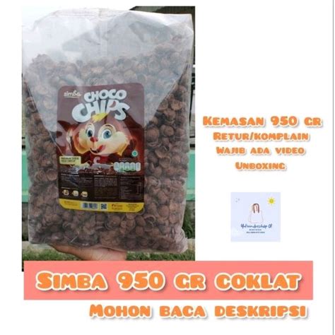 Jual Sereal Simba Choco Chips Koko Krunch Coco Kg Kemasan Baru Gr