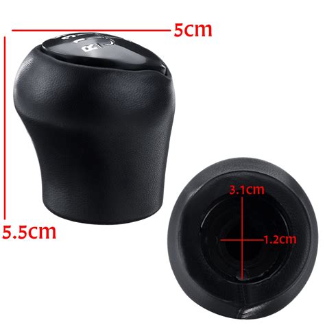 5 Speed Gear Shift Knob Head Black For Renault Clio Kangoo Megane