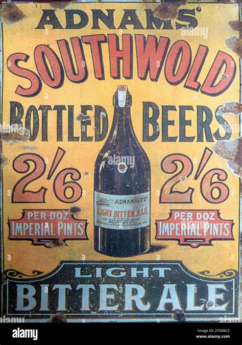 Vintage Enamel Advertising Sign For Addams Of Southwold Suffolk