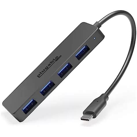 Adaptador Hub Usb C Usb Hub Usb 3 0 De 4 Puertos Divi Envío Gratis