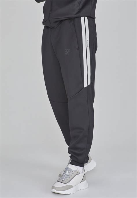 Siksilk Joggers Tracksuit Bottoms Black Zalando Ie