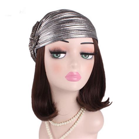 Buy Women Ladies Retro Big Flowers Hat Turban Brim Hat Cap Pile Cap At Affordable Prices — Free