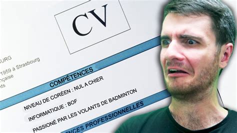 Les Pires Cv De Mes AbonnÉs Youtube