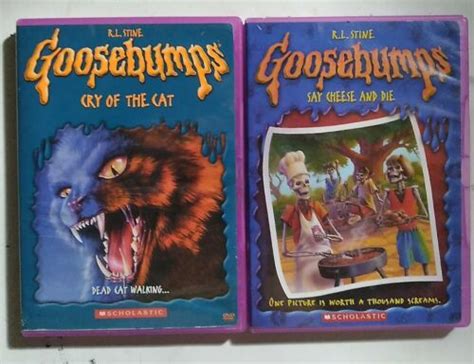 2 Dvd Lot R L Stine Goosebumps Say Cheese And Die Cry Of The Cat 24543176916 Ebay