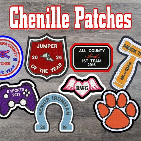 Chenille Sport Custom Letterman Jacket Patch Made In Usa Etsy