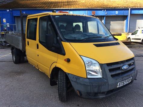 Ford Transit 115 T350l Dc Rwd Tipper Vrm St57fuv Date Of