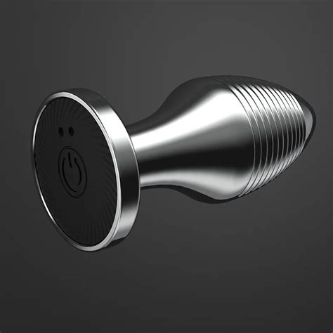 Butt Plug Wireless Dildos Remote Metal Vibrating Electric Anal Plugs