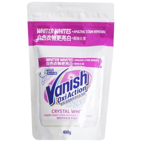 Buy Vanish Oxi Action Crystal White Powder Fabric Stain Remover Safe