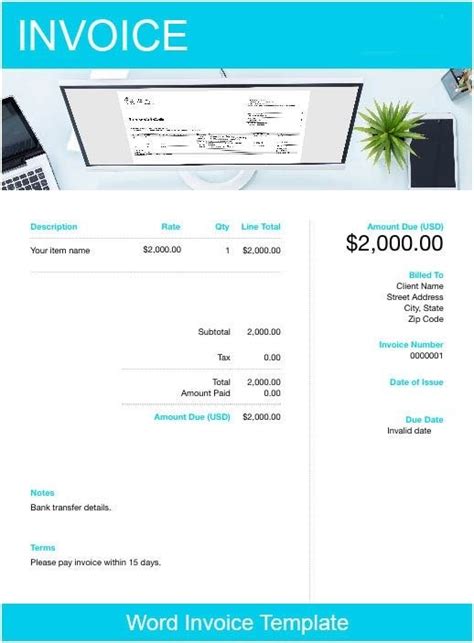 Top 91 Imagen Free Office Invoice Template Abzlocal Mx