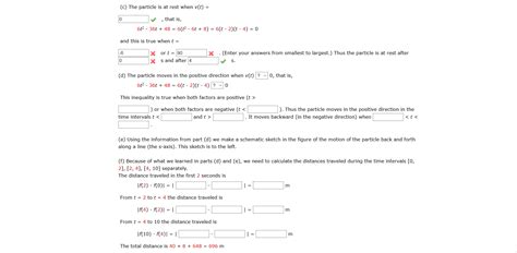 Solved Example 1 The Position Of A Particle Is Given By The