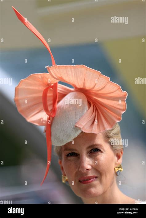 Countess Sophie Of Wessex During Day Three Of Royal Ascot 2016 At