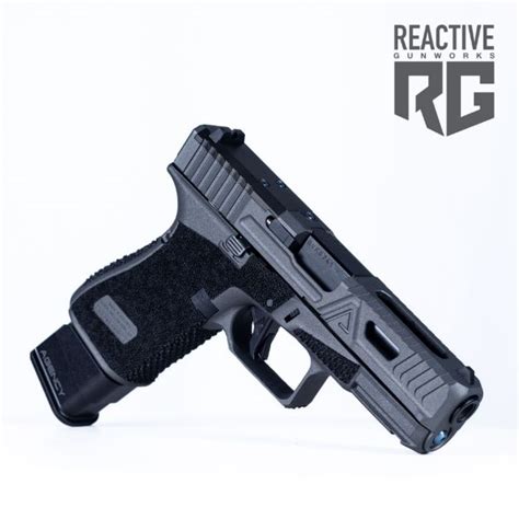 Agency Arms Glock 19 Gen 5 Urban Tungsten Aggr Carry Reactive Gunworks