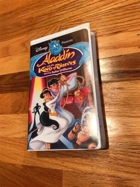 Aladdin And The King Of Thieves Vhs Disney Robin Williams