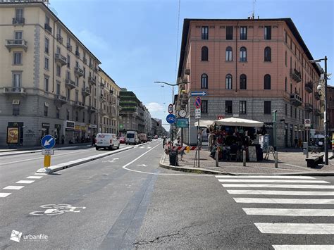 Milano Porta Venezia Loreto Ciclabile Di Corso Buenos Aires Agosto