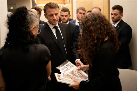 Document Rtl Conflit Isra L Hamas Emmanuel Macron A Assur Que Les