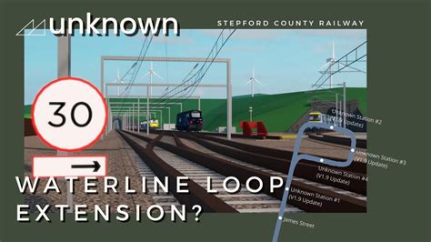 Waterline Loop Scr Sneak Peek Stepford County Railway Roblox Youtube