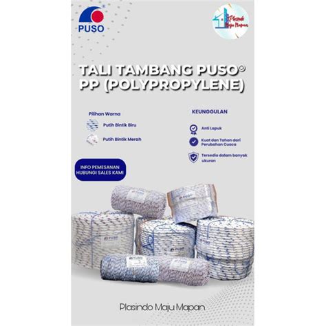 Jual Tali Tambang Putih Per Meter Tali Tambang Nilon Tali Tambang