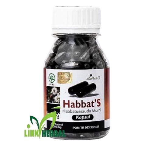 Habbat S Habbatussauda Murni 200 Kapsul Jintan Hitam Black Seed