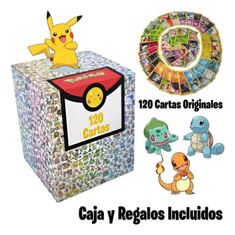 Cartas Pokémon Lotes De 120 Originales Envio Gratis Cuotas sin