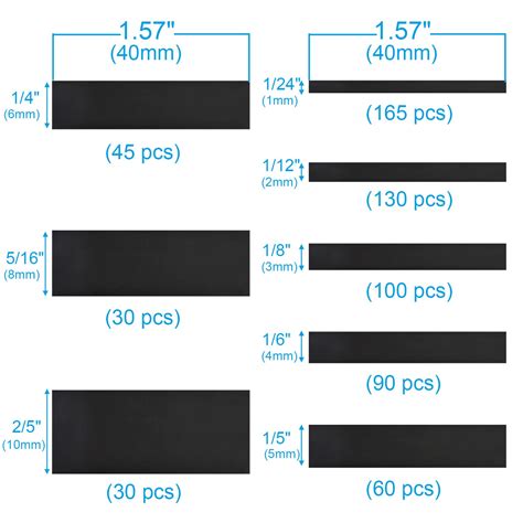 Snapklik Milapeak Pcs Heat Shrink Tubing Kit Ul Approved