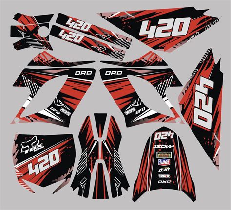 Kit D Co Derbi Drd Racing Red Line Boutique Kit D Co Moto