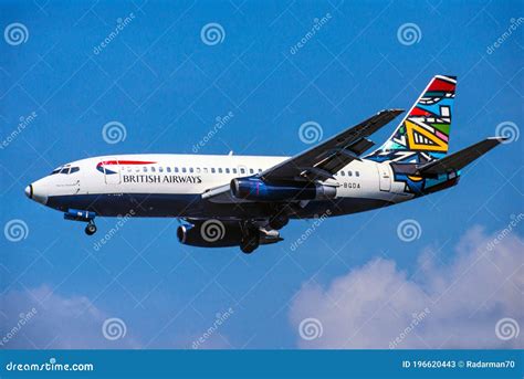 British Airways Boeing 737 200 ADV Editorial Stock Photo Image Of