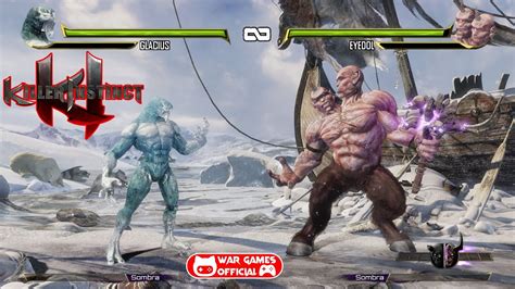 Killer Instinct Glacius Vs Eyedol Gameplay Youtube