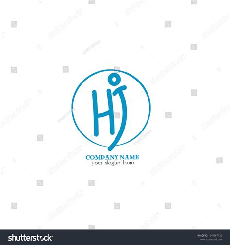 Letter Hj Logo Design Creative Industries Stock Vector Royalty Free 1641967726 Shutterstock